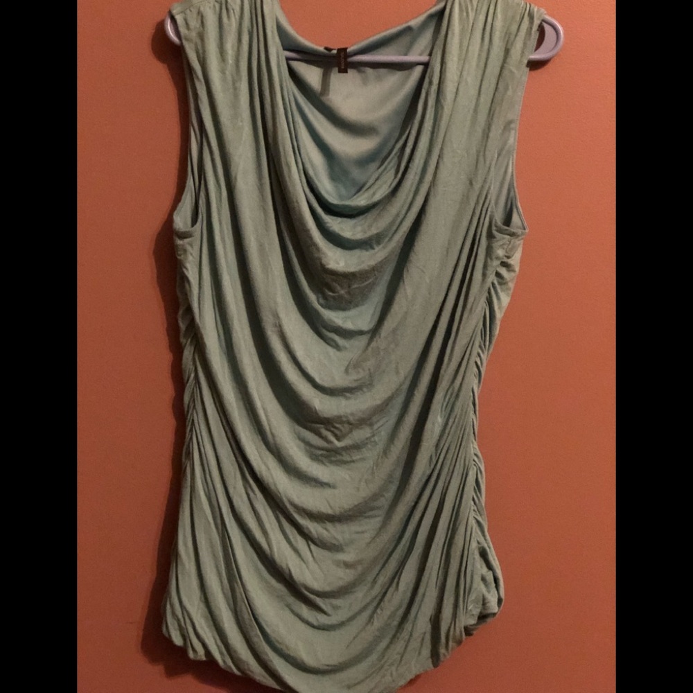 Mint dress blouse